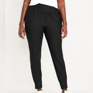 Black Joggers by Old Navy - Hi Waisted Size Medium